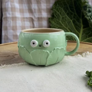 Kubek Kapustka- jasna zieleń