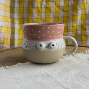 Kubek Muchomorek różowy