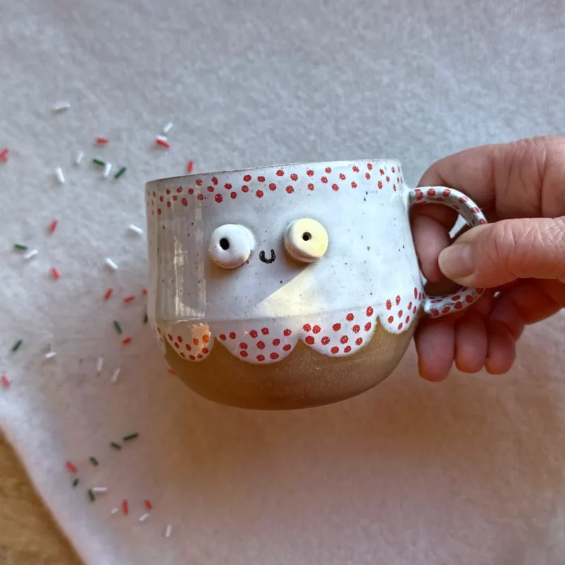 Kubeczek Panna W Zimowej Sukience