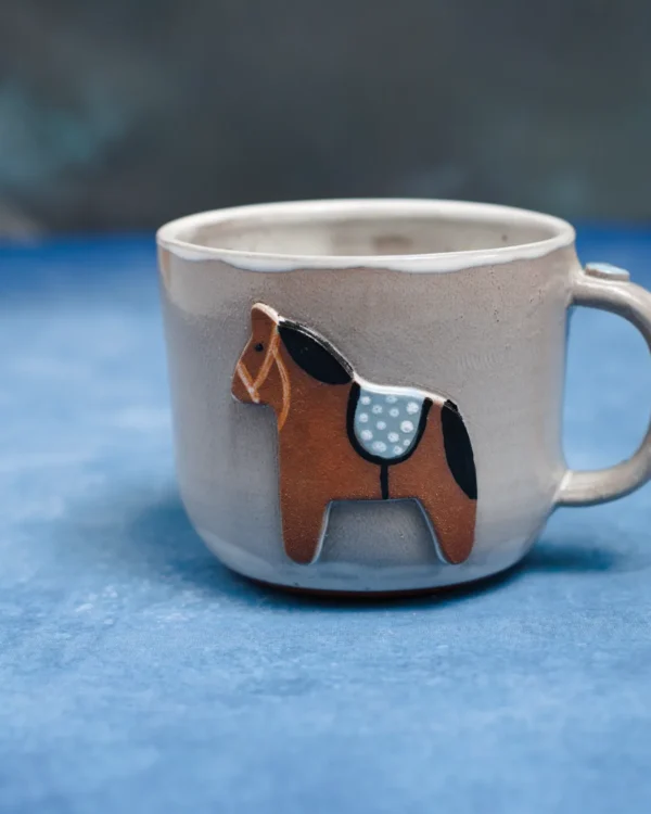 Kubek Konik Brązowy