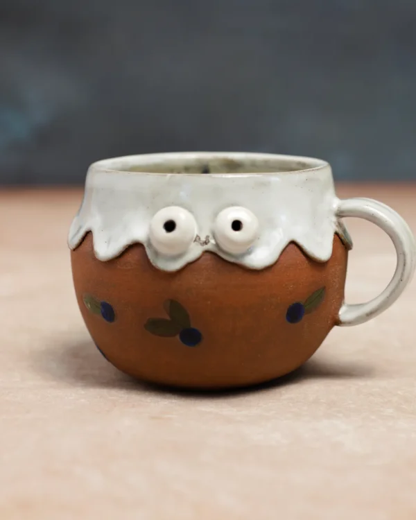 Kubek Pan Deserek z jagodami