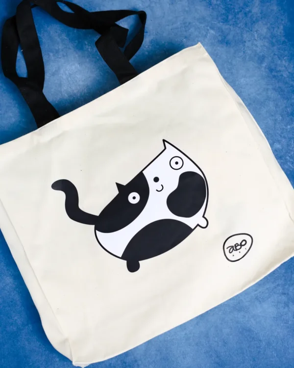 Torba Kotek Biało-czarny