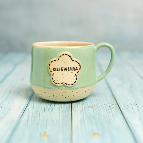 Kubek 'Dziewiara' - Kwiatek